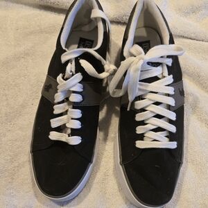 Polo by Ralph Lauren Black and White Sneakers